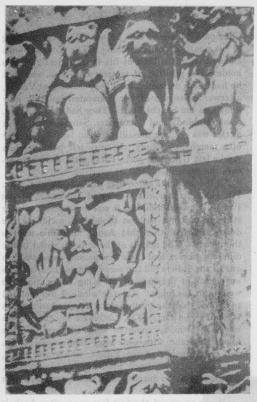 Fig. 46 Details of the Sculptures on the Gates of Sanchi Tope.